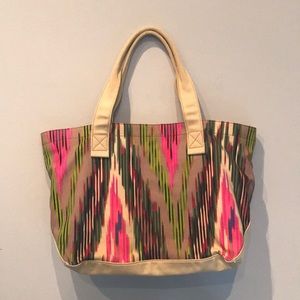 Nanette Lepore canvas tote, like new!
